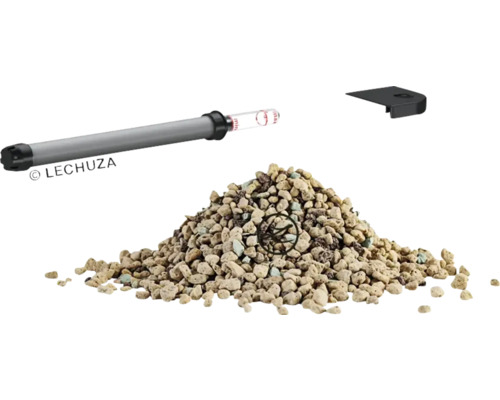 Lechuza Pon Pflanzsubstrat mit Dünger, Wasserstandsanzeiger und Befestigung