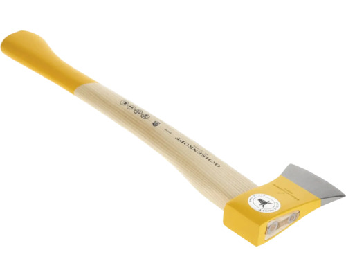 Ochsenkopf Holzspaltaxt mit Holzstiel