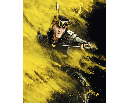 Fototapete Vlies IADX4-100 Into Wonderland Loki Yellow 4-tlg. 200 x 250 cm