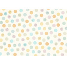Fototapete Vlies IADX8-122 Into Wonderland Disney Pastel Confetti 8-tlg. 400 x 250 cm