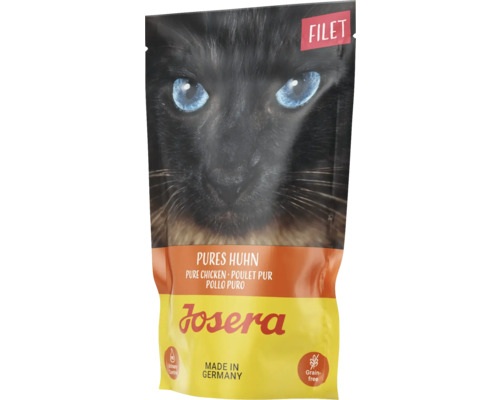 Katzenfutter nass Josera Filet Pures Huhn 70 g getreidefrei