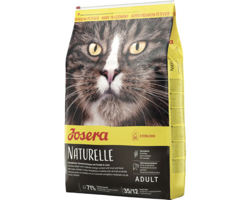 Katzenfutter trocken Josera Naturelle 400 g Sterilised getreidefrei