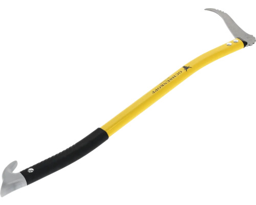 Ochsenkopf Sappie mit gebogenem Kopf und Holzgriff