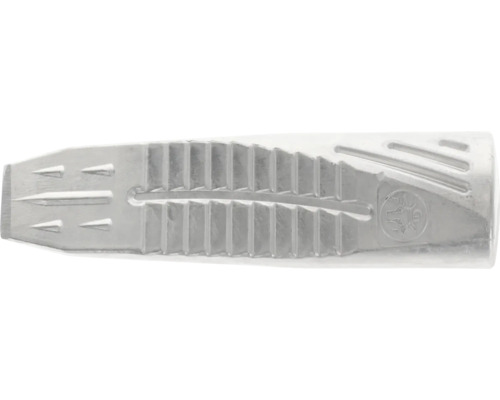 Nahaufnahme eines Kunststoffdübels