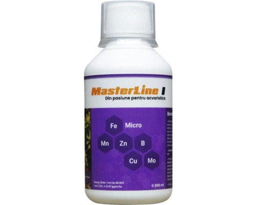 Aquariumpflanzendünger MasterLine I 200 ml Mikronährstoff Kombidünger
