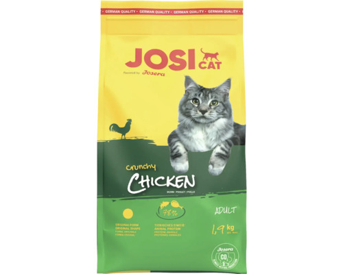 Katzenfutter trocken JosiCat Crunchy Chicken 1,9 kg