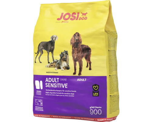 Hundfutter trocken JosiDog Adult Sensitive 900 g