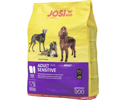 Hundefutter trocken JosiDog Adult Sensitive 900 g