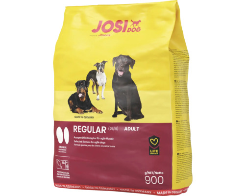 Hundfutter trocken JosiDog Regular 900 g