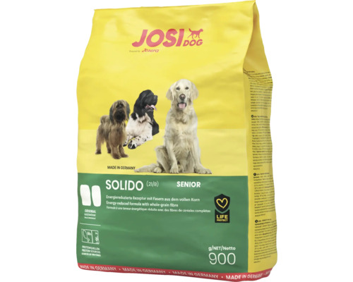 Hundfutter trocken Josera Solido 900 g, Senior getreidefrei
