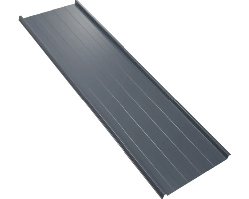 PRECIT Trapezplatte für Dach mit Antikondensationsvlies W33LV Anthrazitgrau RAL 7016 Fix-Breite 548 mm x Stärke 0,5 mm (meterware ab 150 bis max. 900 cm)