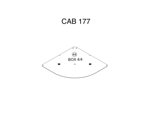 Aurlane Dachpaket SCAB177N_4 für Komplettdusche CAB177N