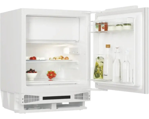 Unterbau-Kühlschrank mit Gefrierfach Candy CM4SE68W BxHxT 59,6 x 82,6 x 54 cm Kühlteil 95 l Gefrierteil 16 l