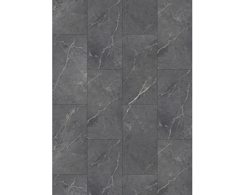Vinyl-Fliese XXL Montreal Marmor grau selbstklebend 457x917x2 mm Fliesenmuster in Marmoroptik für den Boden