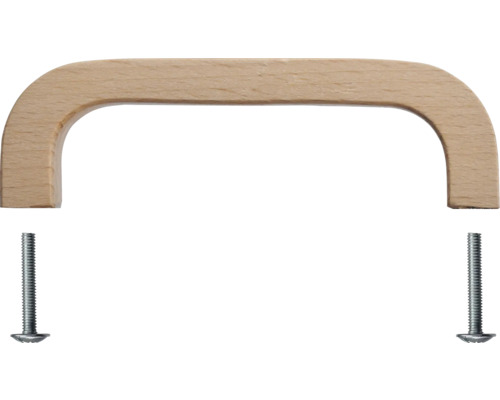 Holzgriff mit Schrauben