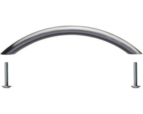 Möbelgriff aus Metall mit Schrauben