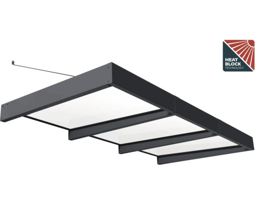 Terrassenüberdachung mit Heat Block Technologie