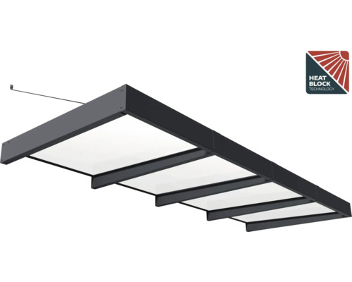 Terrassenüberdachung mit Wärmeschutz Technologie