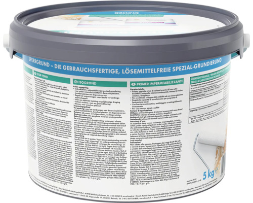 Eimer Sperrgrund lösemittelfreie Spezialgrundierung
