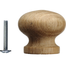 Holzmöbelknopf mit Schraube