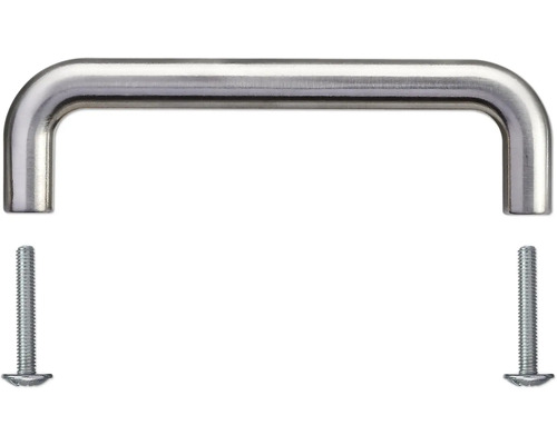 Edelstahlgriff mit Schrauben