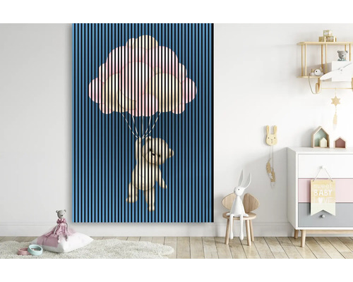 Dekoratives Wandbild mit Bärendesign für das Kinderzimmer