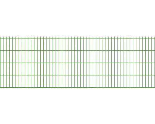 Doppelstabmatte Typ 8/6/8 251 x 83 cm RAL 6005 moosgrün