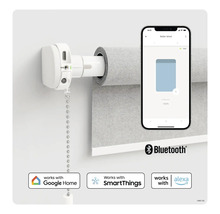 Intelligentes Rollo mit Smartphone Steuerung und Sprachassistenten Integration