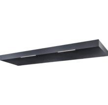 Schwarze LED Deckenleuchte