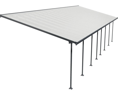 Freistehende Pergola mit verstellbarem Lamellendach