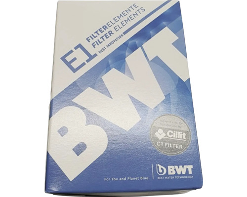 BWT E1 Filterelemente Verpackung