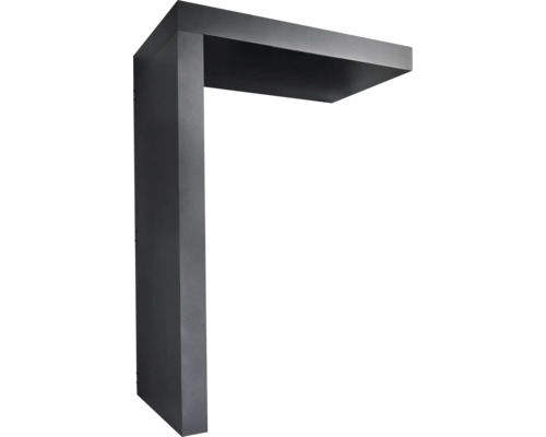 Moderne Außenleuchte in L-Form für den Garten