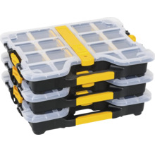 Organizer-Set Allit EuroPlus Basic S 29/3i1 schwarz gelb, 3 tlg.