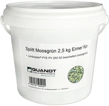 Dachbeschichtung Splitt Moosgrün, 2,5 Kilogramm Eimer