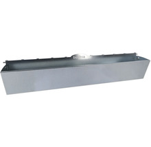 Dachrinnenkasten aus Metall