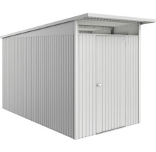 Gartenhaus Biohort AvantGarde Eco A4 Standardtür 180 x 380 cm silber-metallic