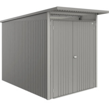 Gartenhaus Biohort AvantGarde Eco A3 Doppeltür 180 x 300 cm quarzgrau-metallic