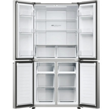 Kühl- und Gefrierkombination Multi Door HAIER HCR3818ENMM BxHxT 83,3 x 181,5 x 65 cm Kühlteil 311 l Gefrierteil 156 l edelstahl