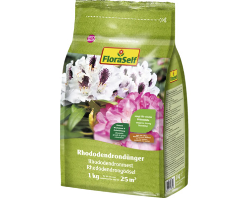 Rhododendrondünger FloraSelf 1 kg 25 m² organisch-mineralisch