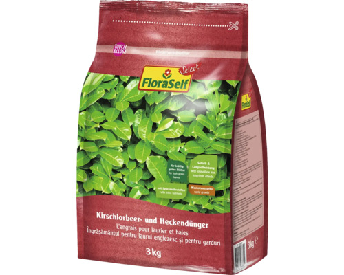 Kirschlorbeerdünger & Heckendünger FloraSelf Select 3 kg