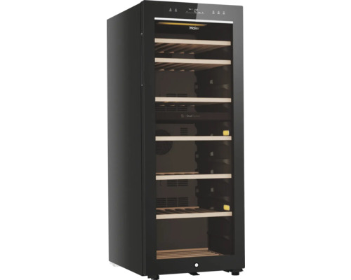 Weinkühlschrank HAIER HWS77GDAU1 BxHxT 49,7 x 133 x 58,5 cm Kühlteil 190 l für 77 Stück Flaschen