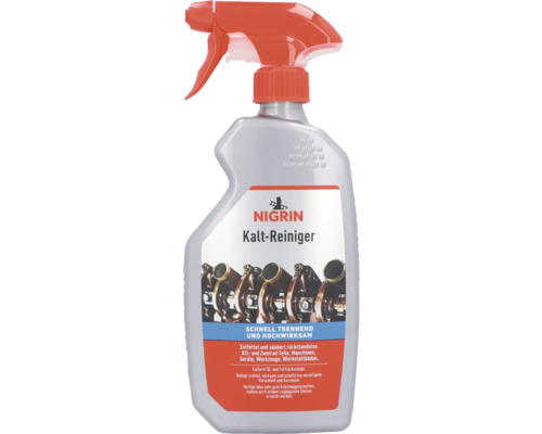 RepairTec Kaltreiniger Nigrin Pumperzerstäuber 500 ml Nigrin Kaltreiniger Sprühflasche für die Reinigung von Fahrzeugen, Werkzeugen und Werkstätten.