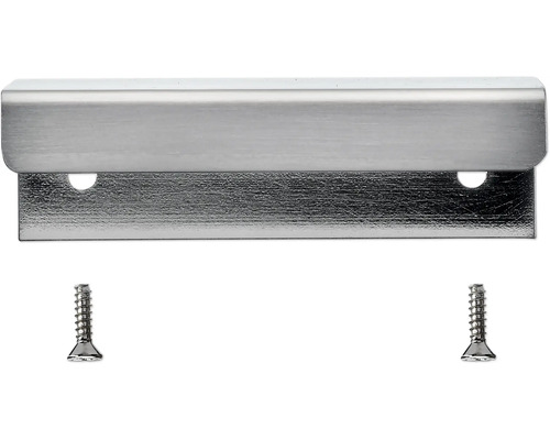 Türfeststeller aus Metall mit Schrauben