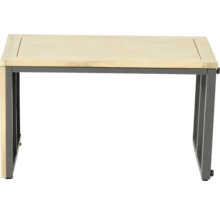 Lounge Set bellavista - Home & Garden Cella Ecksofa+Tisch Alu/Holz