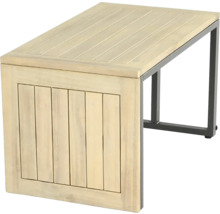 Lounge Set bellavista - Home & Garden Cella Ecksofa+Tisch Alu/Holz
