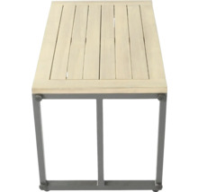 Lounge Set bellavista - Home & Garden Cella Ecksofa+Tisch Alu/Holz