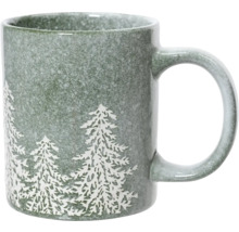 Tasse mit Tannenbaum Motiven
