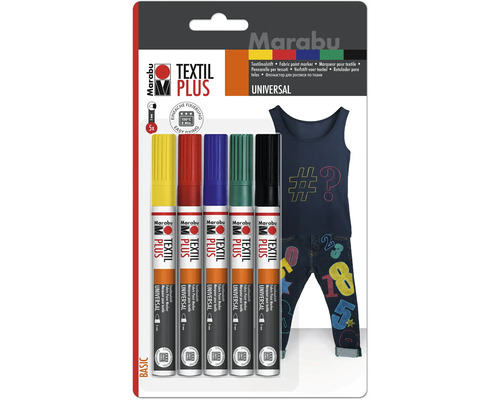 Marabu Textil Painter plus 5er Set