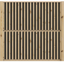 Hauptelement ReduSound Schallschutzwand Lärmschutzzaun absorbierend 180 x 180 cm kesseldruckimprägniert