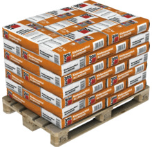 Palette mit Säcken Allround Klebespachtel, je Sack 25 Kilogramm
